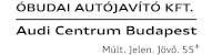 Óbudai Autójavító Kft. - Audicentrum Budapest