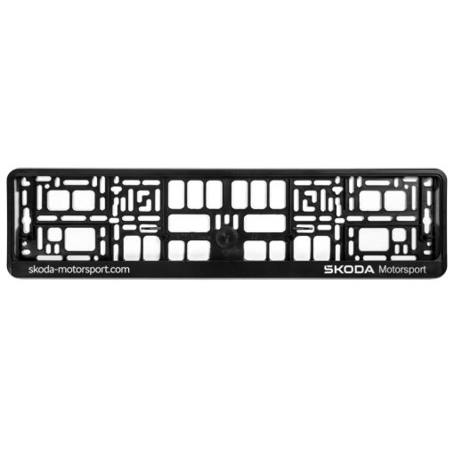SKODA RENDSZÁMTARTÓ