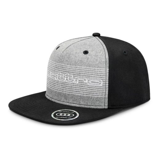 quattro sapka, fekete