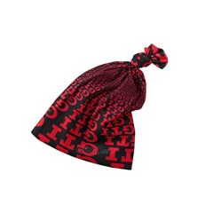 GTI csősál, fekete/piros