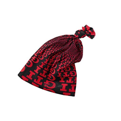 GTI csősál, fekete/piros