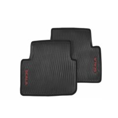 Szőnyeg hátsó pár, piros