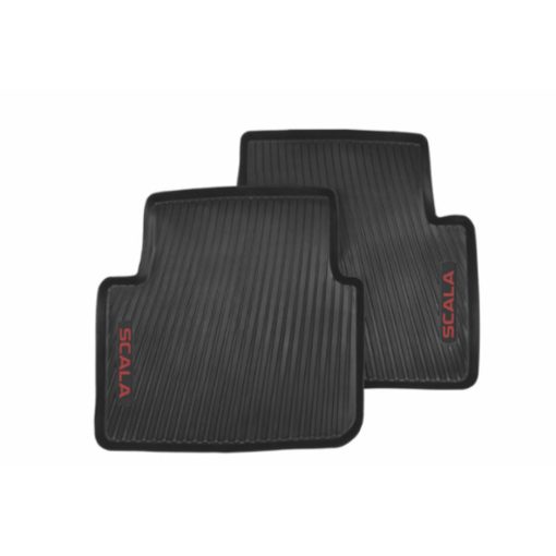 Szőnyeg hátsó pár, piros