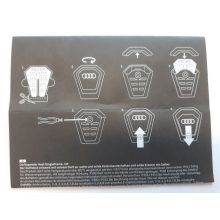 Audi légfrissítő, fekete