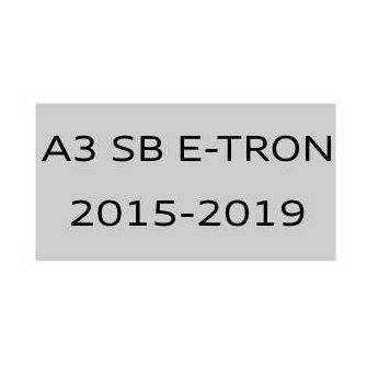 A3 SB e-tron 2015-2019