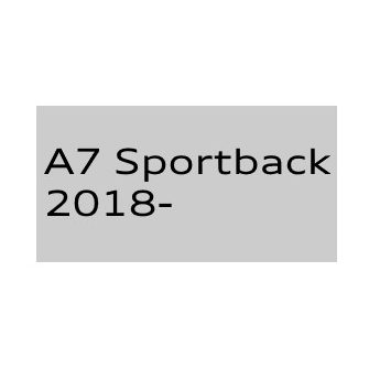 A7 Sportback 2018-