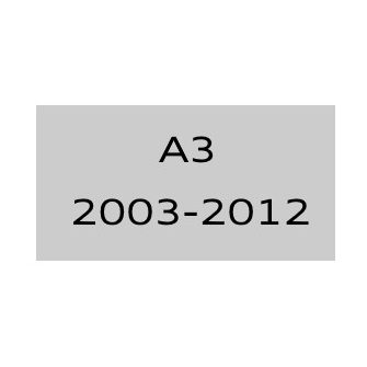 A3 2003-2012