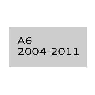 A6 2004-2011