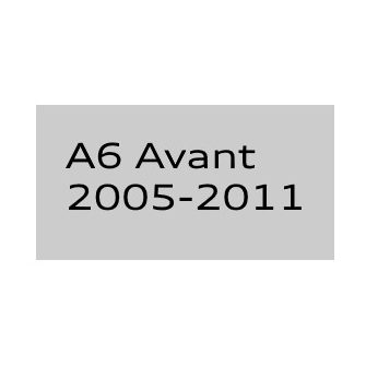 A6 Avant 2005-2011