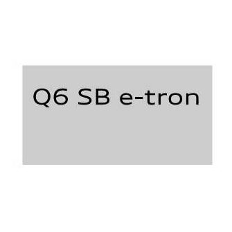 Q6 Sportback e-tron