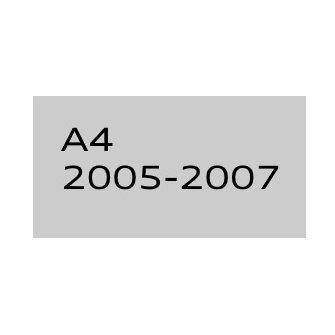 A4 2005-2007