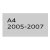A4 2005-2007