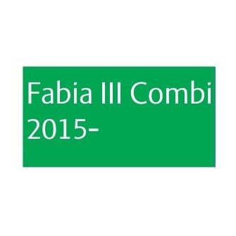 Fabia III Combi 2015-2022