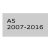 A5 2007-2016